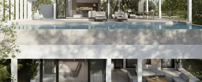 3 Bedroom 2 Storey Mountain View Pool Villas for Sale in the Manik area in Thalang, Phuket