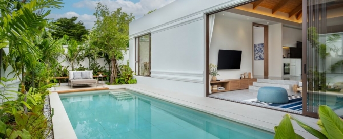 3 Bedroom Single Level Family Pool Villas for Sale in Soi Samakki in Rawai, Phuket