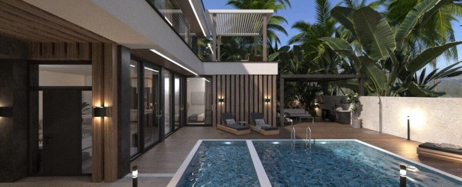 3-4 Bedroom 2 Storey Family Pool Villas for Sale 8 Mins to UWC International School in Thalang, Phuket