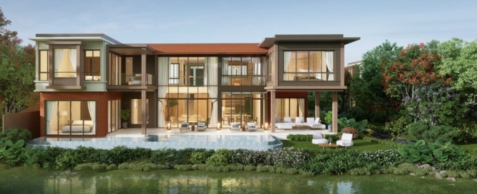 3-6 Bedroom Lakeside Luxury Pool Villas for Sale 5 Mins to HeadStart International School in Cherng Talay, Phuket