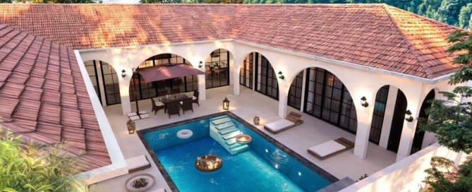 4 Bedroom Mediterranean-Inspired Pool Villa for Sale in Soi Madsayid in Rawai, Phuket