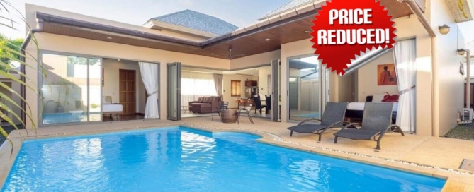 2 Bedroom Modern Pool Villa for Sale near Rawai Beach, Phuket