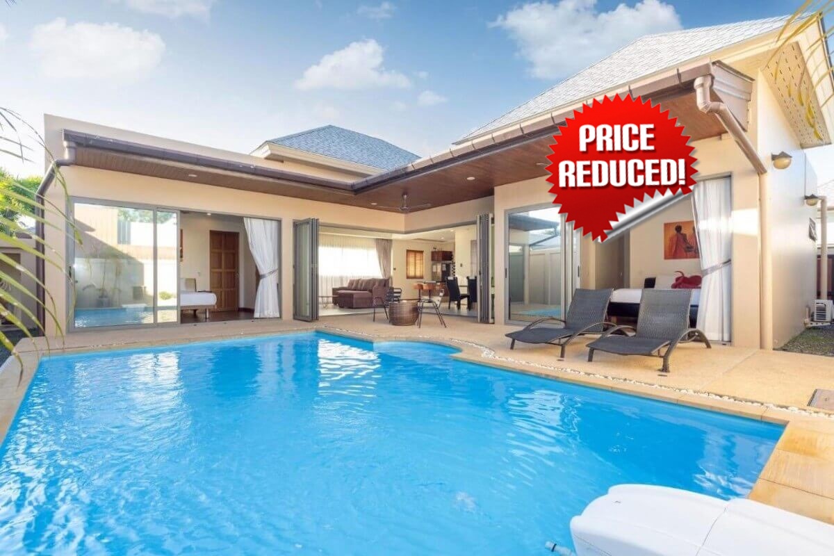 2 Bedroom Modern Pool Villa for Sale near Rawai Beach, Phuket
