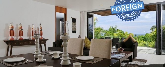 2 Bedroom Sea & Mountain View Foreign Freehold Condo for Sale 5 Mins to Kata Beach, Phuket