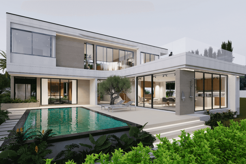 3-4 Schlafzimmer Smart Home Poolvillen zu verkaufen, 5 Minuten zu UWC und Thanyapura in Thalang, Phuket