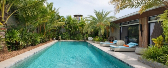 4 Bedroom Modern Tropical Pool Villa with Large 18*5 Metre Swimming Pool for Sale in Rawai, Phuket