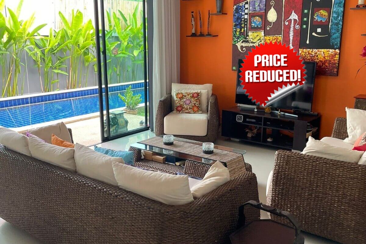 3 Bedroom Pool Villa with Roof Terrace for Sale by the Owner in Soi Suksan in Rawai, Phuket