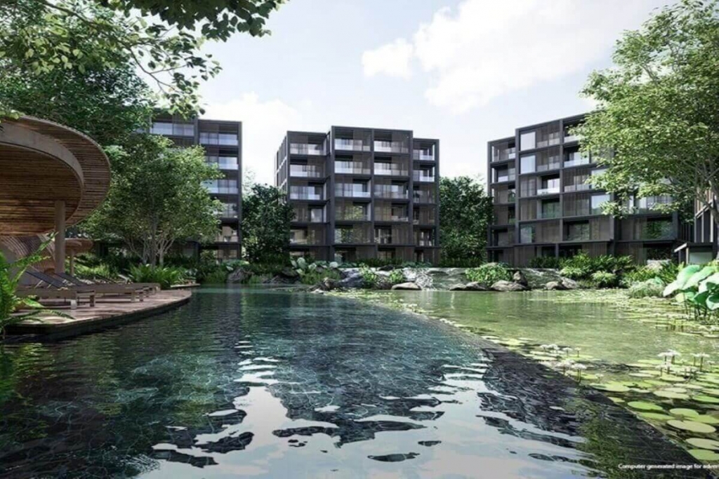 2 Schlafzimmer Strandresort-Eigentumswohnungen zum Verkauf am Kamala Beach, Phuket
