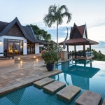 5 Bedroom Oceanfront Pool Villa for Sale 5 Minutes Walk to Kata Noi Beach, Phuket