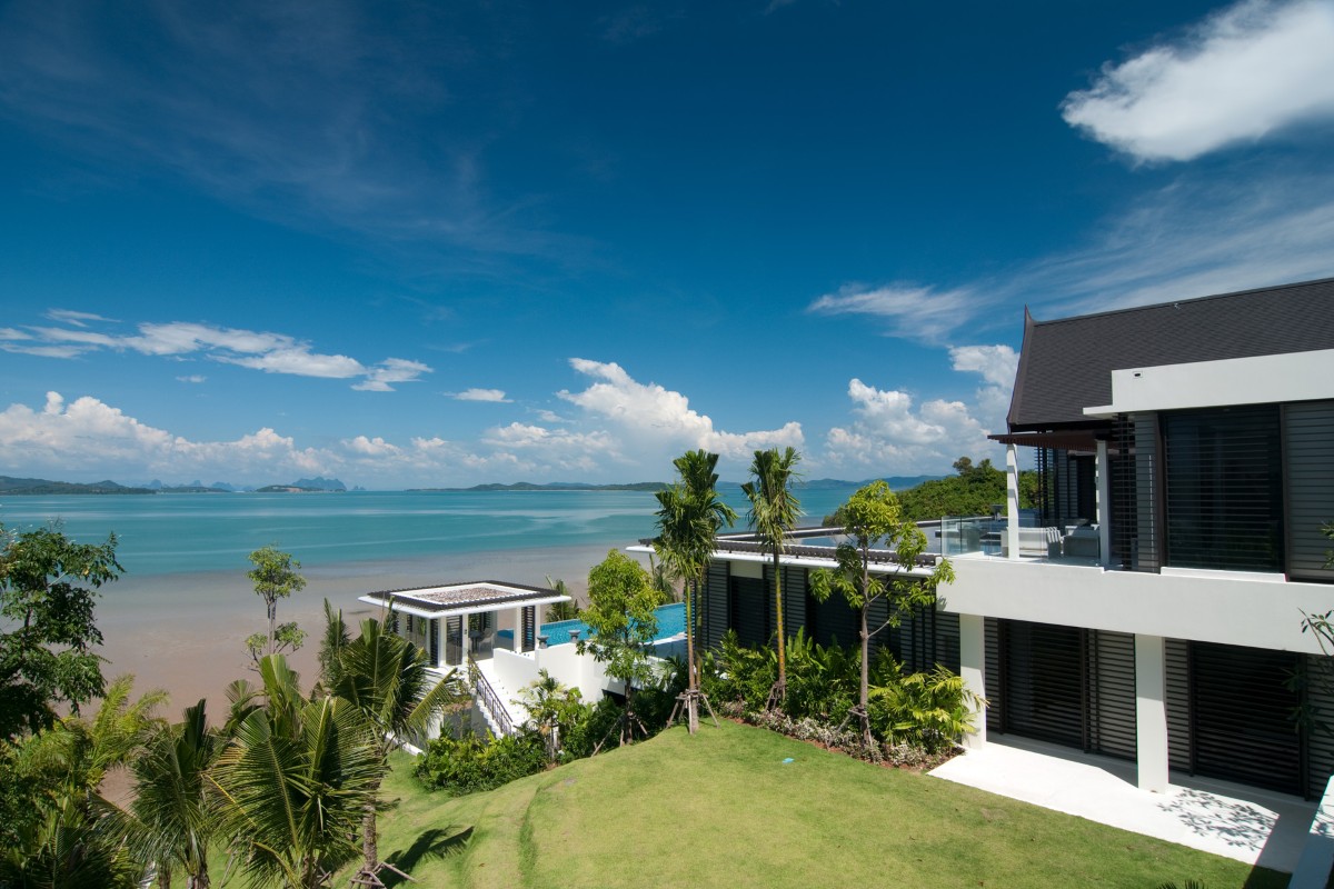 6 Bedroom Seafront Luxury Pool Villa with Private Beach Access For Sale in Cape Yamu, Phuket