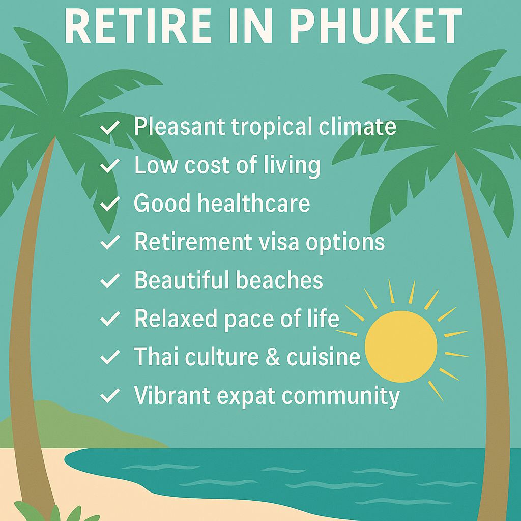 Top Reasons to retire in Phuket.