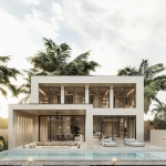 2-4 Bedroom Modern Cube-Style Pool Villas for Sale near Ban Bang Niew Dam in Srisoonthorn, Thalang, Phuket