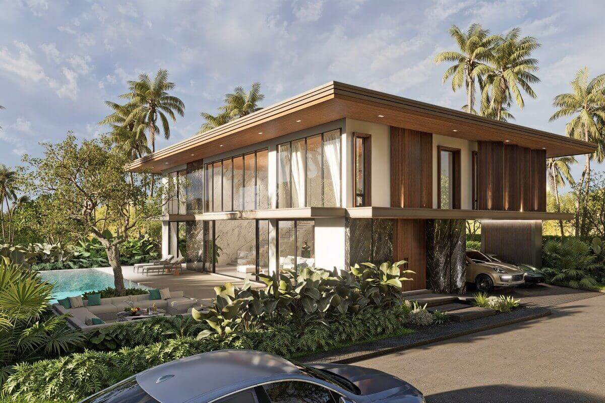 4 or 6 Bedroom Family Pool Villas for Sale Walk to Lighthouse International School in Rawai, Phuket