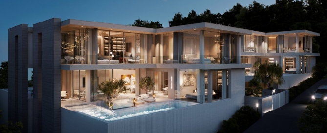 4 Bedroom 3 Storey Luxury Family Pool Villas for Sale near Layan Beach, Phuket