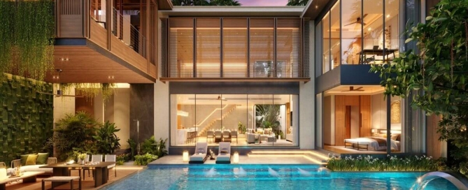 4-5 bedroom villas for sale near HeadStart in Cherng Talay, Phuket - exterior shot