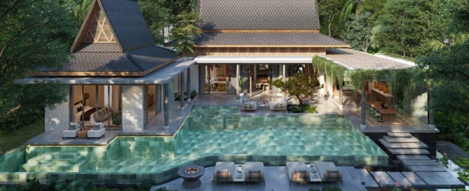 5 Bedroom Bespoke Luxury Pool Villas for Sale in Mira Valley in Srisoonthorn, Phuket