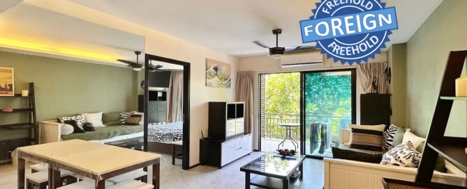 1 Bedroom Foreign Freehold Fully-Furnished Condo for Sale on Rawai Beach Road, Phuket