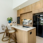 3-bedroom pool villa for sale in Pru Jampa near UWC Phuket kitchen with breakfast island PSV-PRJ-1429