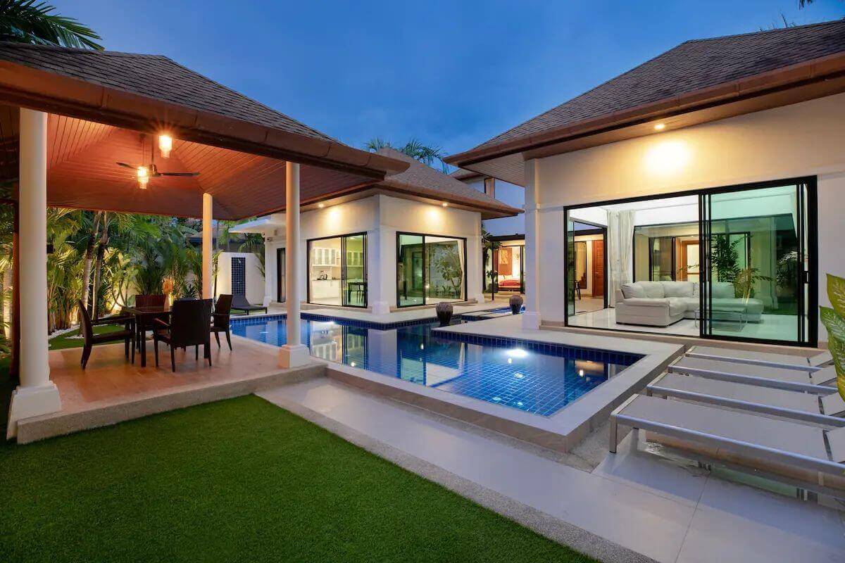 3 Bedroom Pavilion-Style Pool Villa for Sale 5 Minutes to Rawai Beach Road, Phuket