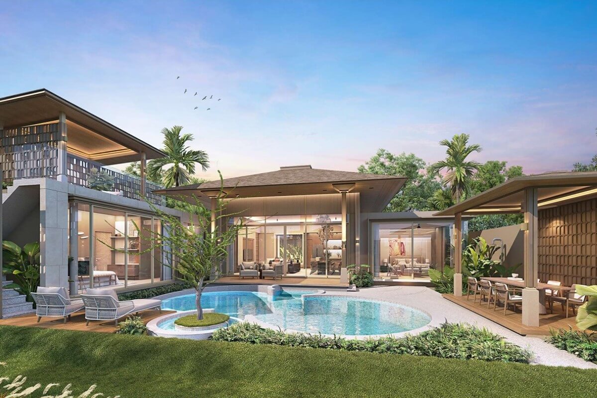 3 Bedroom Pool Villas for Sale in Pru Jampa 8 Mins to UWC International School in Thalang, Phuket