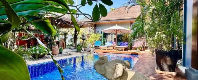 3 Bedroom Pool Villa for Sale 5 Minutes to Nai Harn Beach in Rawai, Phuket