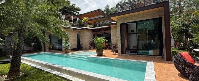 4 Bedroom Pool Villa with Roof Terrace & Solar Panels for Sale in Rawai, Phuket