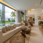 5-bedroom family villa with large pool near Palai Beach, Phuket living and dining area PSV-CHA-1410