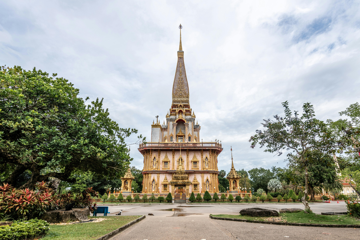 Wat Chalong is the top place to visit as an Expatriate living in Phuket 