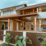 4-bedroom pool villas in Baan Manik, Phuket exterior view of the front PSV-MNK-1267