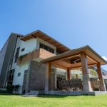 4-bedroom pool villas in Baan Manik, Phuket exterior view with sala and lawn PSV-MNK-1267