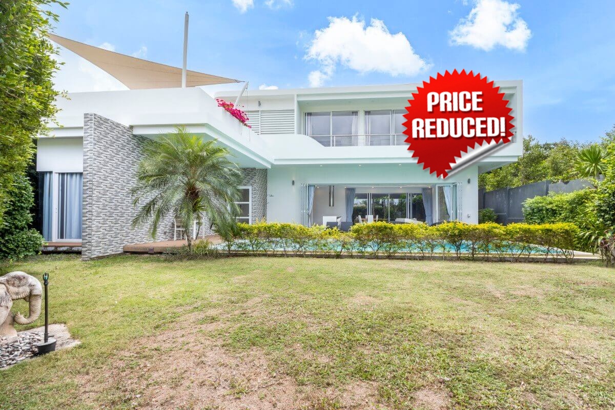 4 Bedroom Standalone Villa with Rooftop Terrace and Basement in Cherngtalay, Phuket