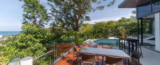 4 Bedroom Sea View Villa on Kamala Hills, Phuket by Owner