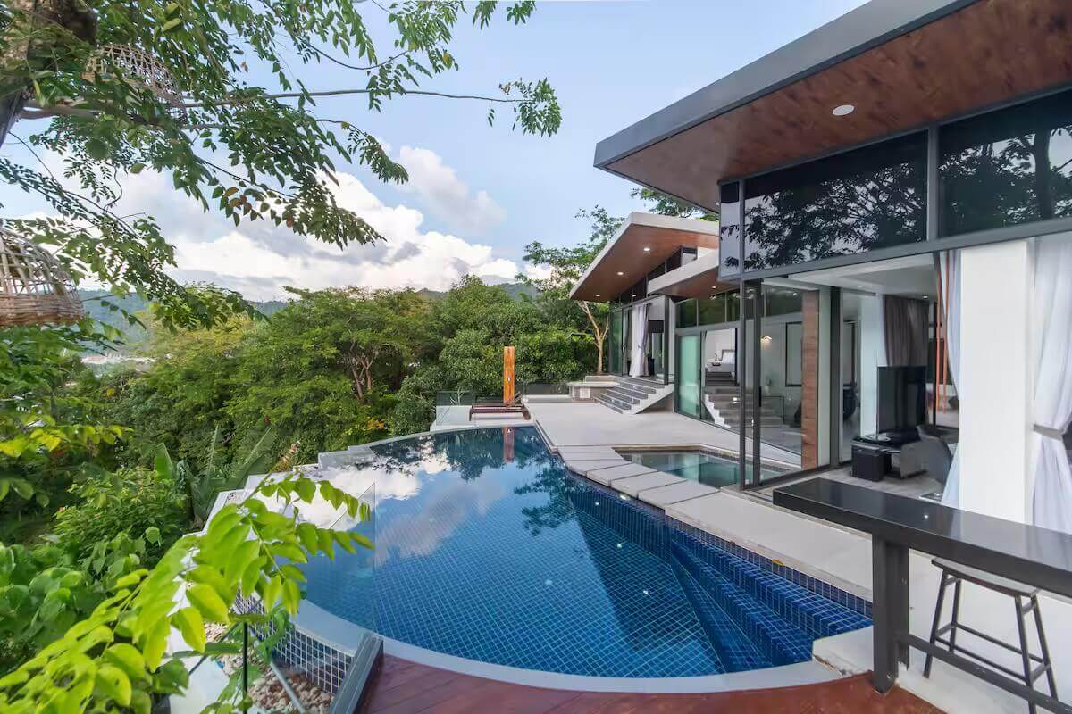 The Coolwater Villas - set in a tropical setting of Kamala Hills