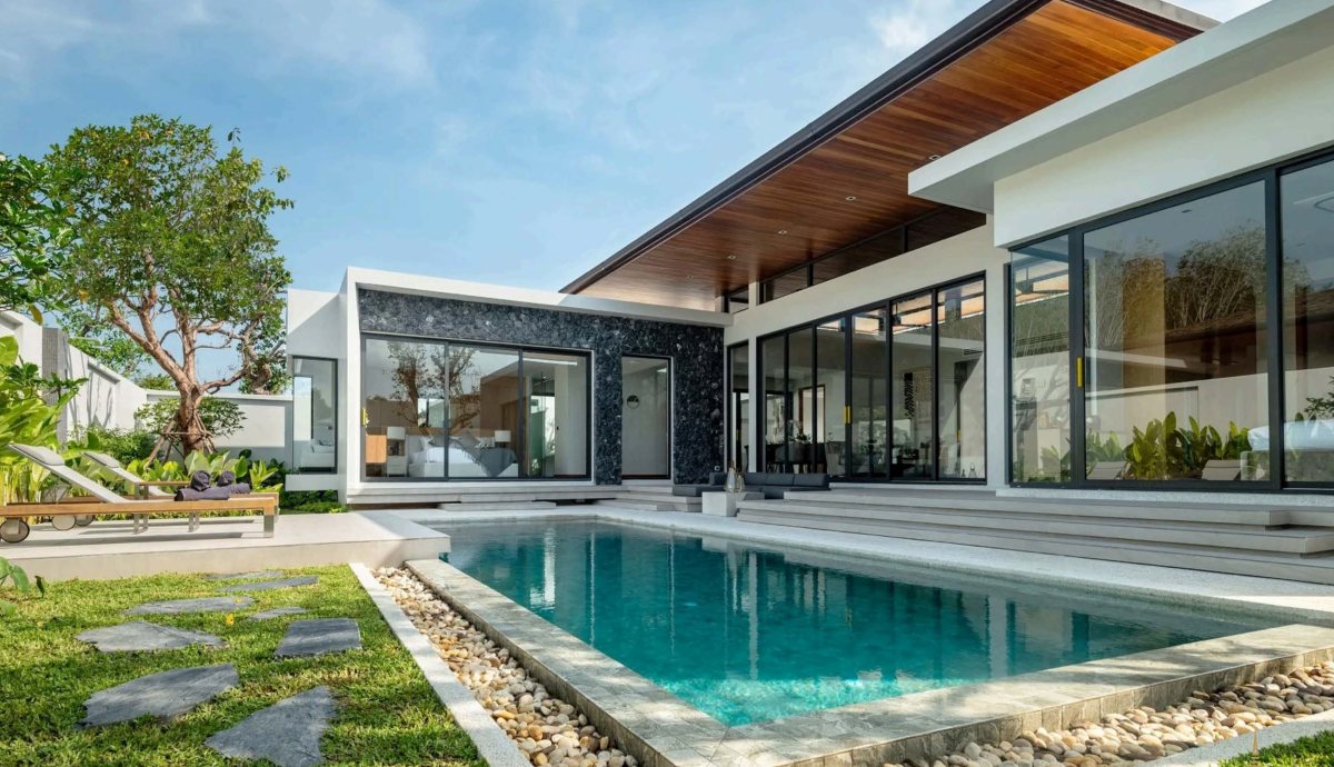 Botanica Modern Loft II Phuket – contemporary luxury villa with spacious interiors, private pool, and tropical design