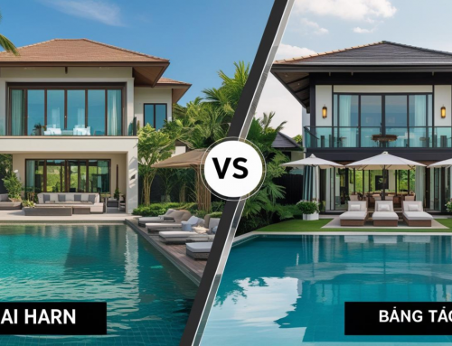 Cost of Buying a Pool Villa in Nai Harn Compared to Bang Tao