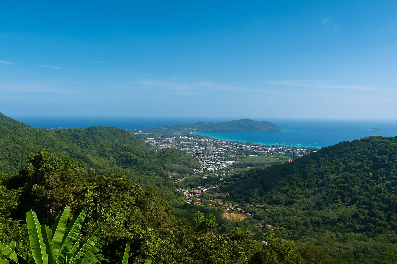 Radar Hill Viewpoint - 360 view of Patong Kata and Nai Harn.