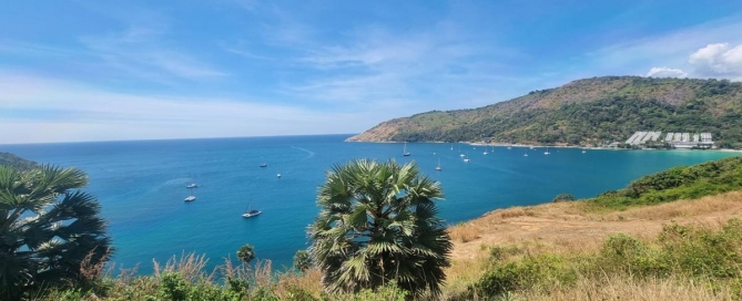 View overlooking Nai Harn Bay - Phuket property