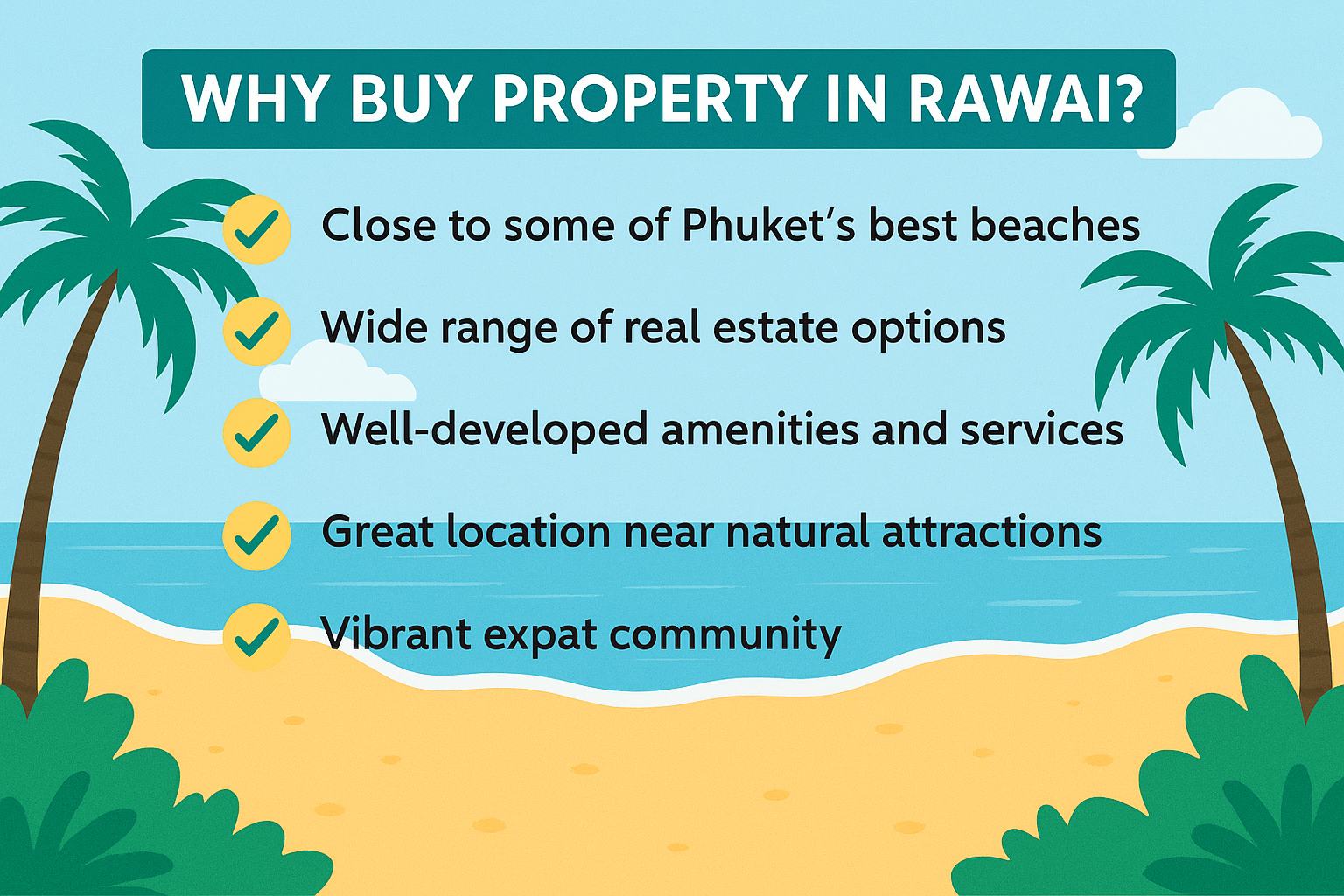 Top Reasons to buy Property in Rawai for Investment.