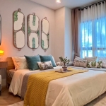 1-bedroom condos for Sale 400 meters from Rawai Beach, Phuket - completed show unit bedroom
