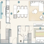2 bed fully furnished condo for sale near Laguna, Phuket-floorplan