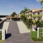2+1 bed Japandi town villas for sale in Cherng Talay Phuket – development view