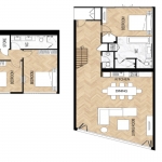 3 bedroom sea view penthouse condos for sale near Patong Beach, Phuket - floorplan