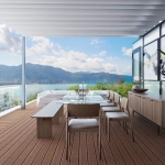 3 bedroom sea view penthouse condos for sale near Patong Beach, Phuket - terrace