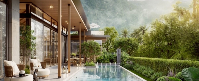 3–4 Bedroom Pool Villas for Sale in Mixed-Use Development, Cherng Talay, Phuket
