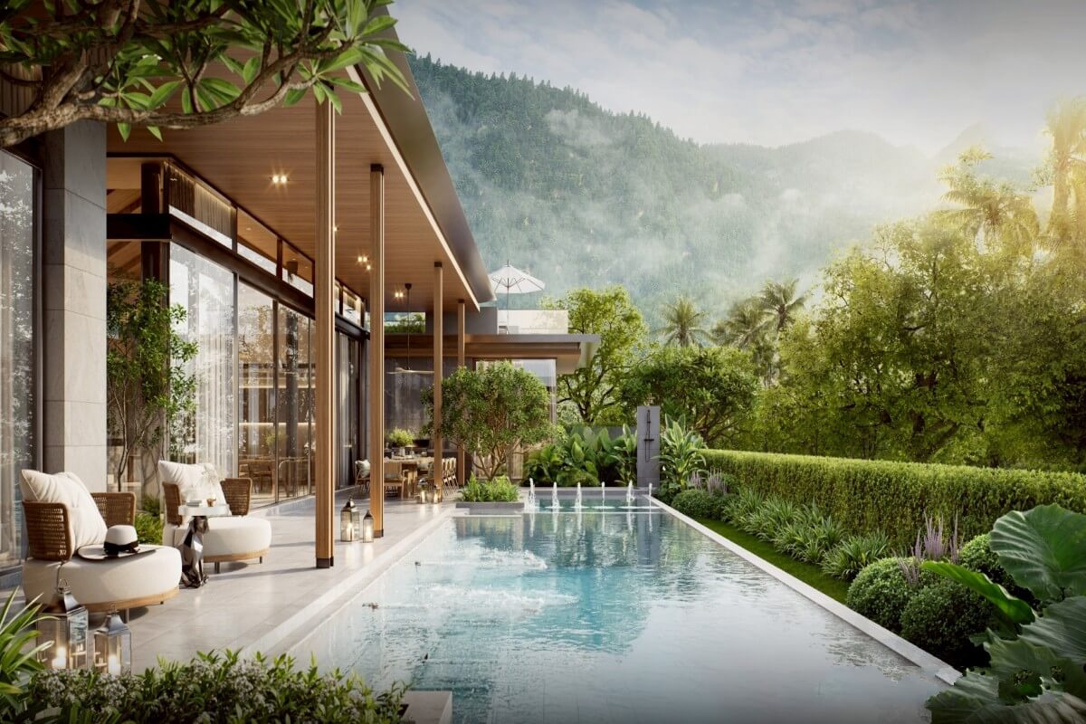 3–4 Bedroom Pool Villas for Sale in Mixed-Use Development, Cherng Talay, Phuket