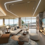 4 bedroom penthouse with private pool for sale in Cherng Talay Phuket – floor to ceiling glass walls