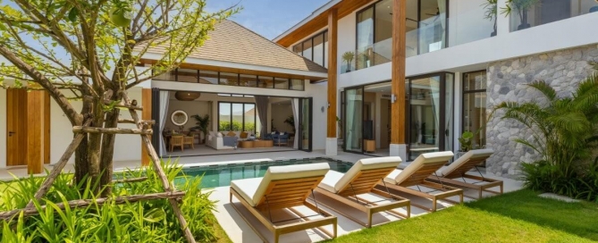 4-Bedroom pool villas in a sports & wellness community, Cherng Talay Phuket – exterior shot