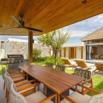 4-Bedroom pool villas in a sports & wellness community, Cherng Talay Phuket - sala with dining
