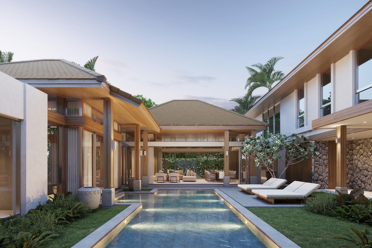 5-Bedroom pool villas in a sports & wellness community, Cherng Talay Phuket – exterior shot