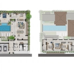 3-Bedroom pool villas in a sports & wellness community, Cherng Talay Phuket – type C floor plan